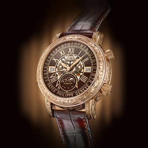 patek philippe grand complications sky moon tourbillon|Patek Philippe tourbillon moonphase.